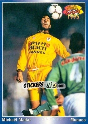 Sticker Michael Madar - U.N.F.P. Football Cards 1994-1995 n. 128 - Panini