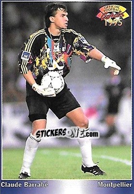 Figurina Claude Barrabe - U.N.F.P. Football Cards 1994-1995 - Panini