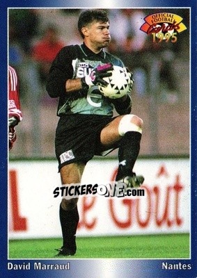 Sticker David Marraud - U.N.F.P. Football Cards 1994-1995 - Panini