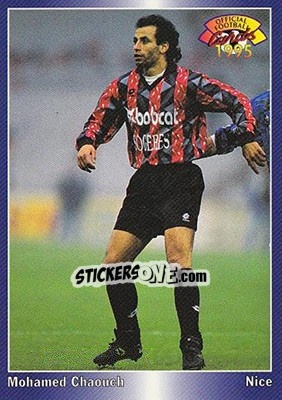 Sticker Mohamed Chaouch - U.N.F.P. Football Cards 1994-1995 - Panini