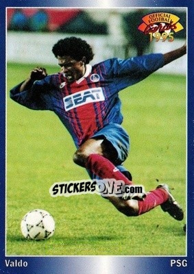 Sticker Valdo - U.N.F.P. Football Cards 1994-1995 n. 153 - Panini