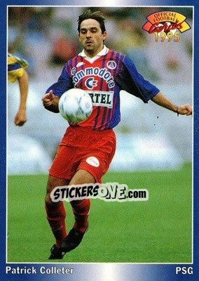 Sticker Patrick Colleter - U.N.F.P. Football Cards 1994-1995 - Panini