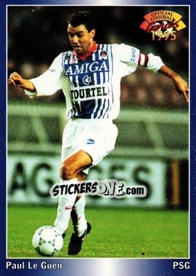 Sticker Paul Le Guen - U.N.F.P. Football Cards 1994-1995 - Panini