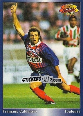 Cromo Francois Calderaro - U.N.F.P. Football Cards 1994-1995 n. 159 - Panini
