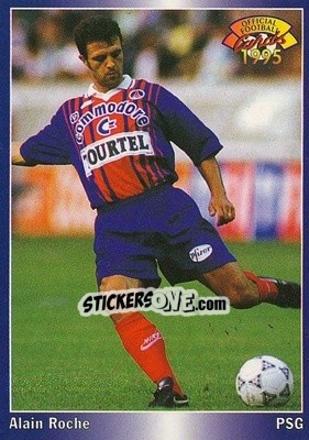 Figurina Alain Roche - U.N.F.P. Football Cards 1994-1995 - Panini