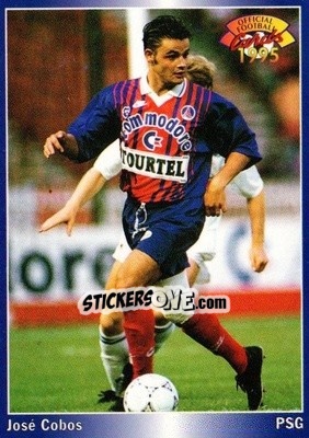 Figurina Jose Cobos - U.N.F.P. Football Cards 1994-1995 - Panini