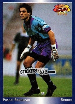 Cromo Pascal Rousseau - U.N.F.P. Football Cards 1994-1995 - Panini