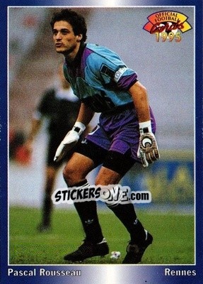 Figurina Pascal Rousseau - U.N.F.P. Football Cards 1994-1995 n. 165 - Panini