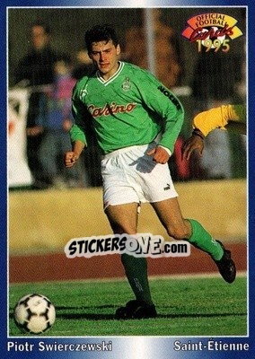 Figurina Piotr Swierczewski - U.N.F.P. Football Cards 1994-1995 - Panini
