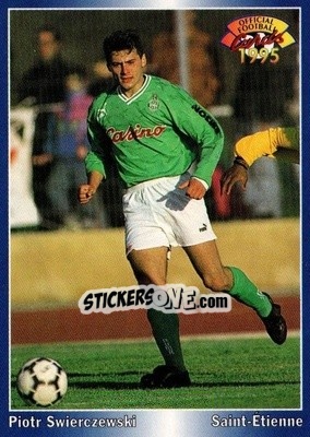 Sticker Piotr Swierczewski - U.N.F.P. Football Cards 1994-1995 n. 169 - Panini