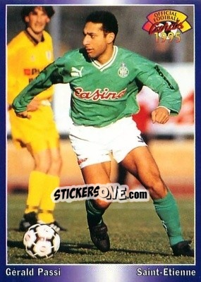 Sticker Gerald Passi - U.N.F.P. Football Cards 1994-1995 - Panini