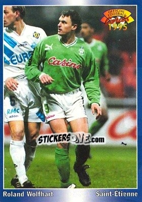 Figurina Roland Wolfhart - U.N.F.P. Football Cards 1994-1995 - Panini