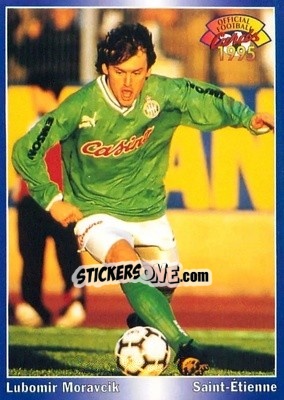 Sticker Lubomir Moravcik - U.N.F.P. Football Cards 1994-1995 n. 176 - Panini