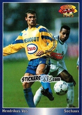 Figurina Hendrikus Vos - U.N.F.P. Football Cards 1994-1995 - Panini