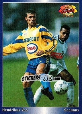 Cromo Hendrikus Vos - U.N.F.P. Football Cards 1994-1995 n. 178 - Panini