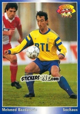 Figurina Mehmed Bazdarevic - U.N.F.P. Football Cards 1994-1995 - Panini