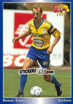 Figurina Roman Szewczyk - U.N.F.P. Football Cards 1994-1995 - Panini