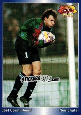 Sticker Joel Corminboeuf - U.N.F.P. Football Cards 1994-1995 - Panini