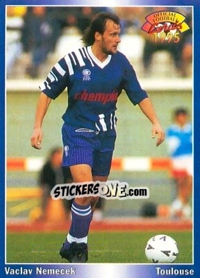 Sticker Vaclav Nemecek - U.N.F.P. Football Cards 1994-1995 - Panini