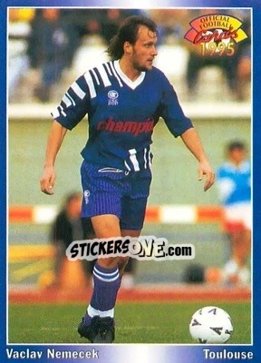 Cromo Vaclav Nemecek - U.N.F.P. Football Cards 1994-1995 n. 198 - Panini