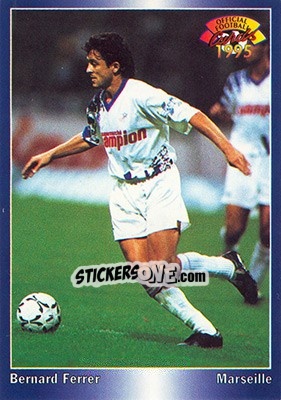 Cromo Bernard Ferrer - U.N.F.P. Football Cards 1994-1995 n. 200 - Panini