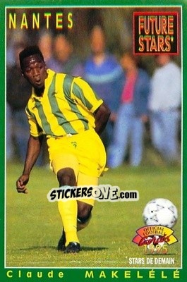 Sticker Claude Makelele - U.N.F.P. Football Cards 1994-1995 n. 205 - Panini
