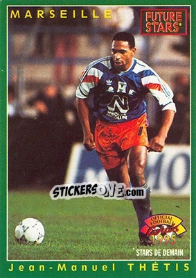 Cromo Jean-Manuel Thetis - U.N.F.P. Football Cards 1994-1995 - Panini