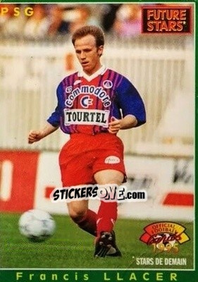 Sticker Francis Llacer - U.N.F.P. Football Cards 1994-1995 - Panini