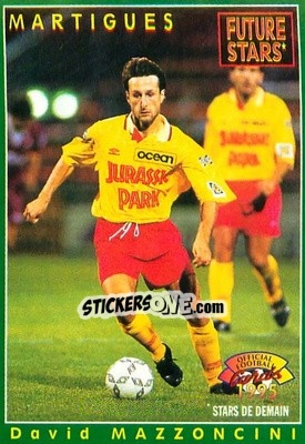 Figurina David Mazzoncini - U.N.F.P. Football Cards 1994-1995 n. 223 - Panini