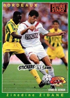 Sticker Zinedine Zidane