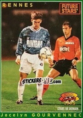 Sticker Jocelyn Gourvennec - U.N.F.P. Football Cards 1994-1995 - Panini