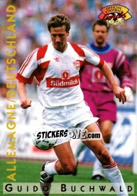 Sticker Guido Buchwald - U.N.F.P. Football Cards 1994-1995 - Panini