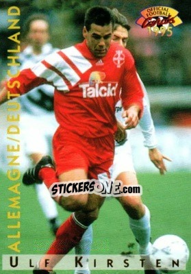Sticker Ulf Kirsten - U.N.F.P. Football Cards 1994-1995 n. A7 - Panini