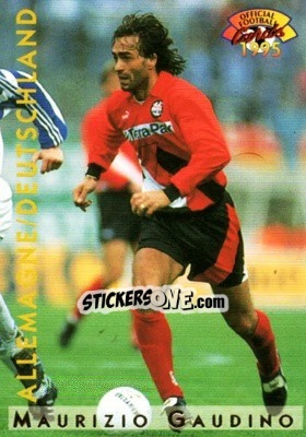 Cromo Maurizio Gaudino - U.N.F.P. Football Cards 1994-1995 n. A10 - Panini