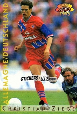 Figurina Christian Ziege - U.N.F.P. Football Cards 1994-1995 - Panini