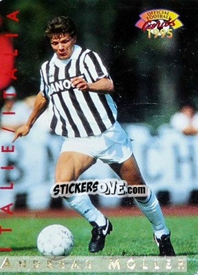 Sticker Andreas Moller - U.N.F.P. Football Cards 1994-1995 n. I10 - Panini