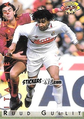 Sticker Ruud Gullit - U.N.F.P. Football Cards 1994-1995 n. I11 - Panini