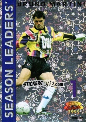 Sticker Bruno Martini - U.N.F.P. Football Cards 1994-1995 - Panini