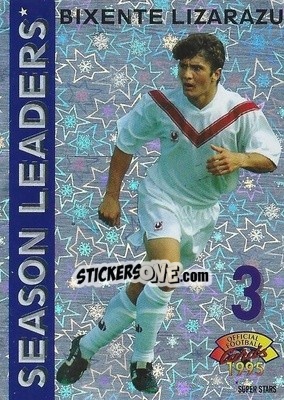 Sticker Bixente Lizarazu - U.N.F.P. Football Cards 1994-1995 - Panini