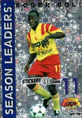 Sticker Roger Boli - U.N.F.P. Football Cards 1994-1995 - Panini