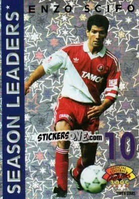 Sticker Enzo Scifo - U.N.F.P. Football Cards 1994-1995 n. SL6 - Panini