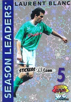 Sticker Laurent Blanc - U.N.F.P. Football Cards 1994-1995 n. SL10 - Panini