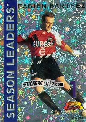 Figurina Fabien Barthez - U.N.F.P. Football Cards 1994-1995 - Panini