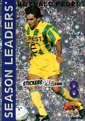 Sticker Reynald Pedros - U.N.F.P. Football Cards 1994-1995 - Panini