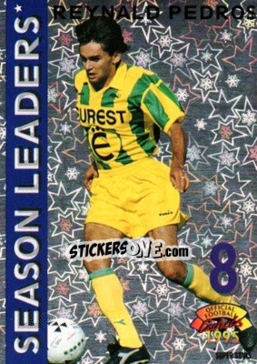 Sticker Reynald Pedros - U.N.F.P. Football Cards 1994-1995 n. SL14 - Panini