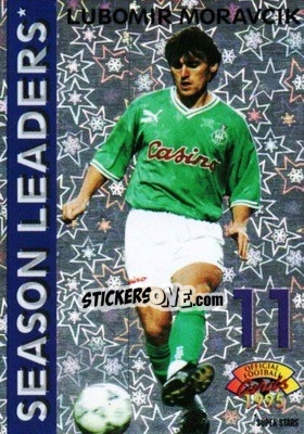 Sticker Lubomir Moravcik - U.N.F.P. Football Cards 1994-1995 n. SL15 - Panini
