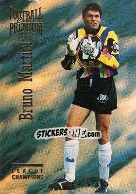 Figurina Bruno Martini - U.N.F.P. Football Cards 1994-1995. Premium - Panini