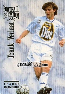 Cromo Frank Verlaat - U.N.F.P. Football Cards 1994-1995. Premium - Panini