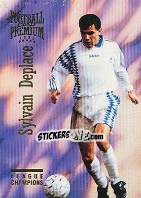 Sticker Sylvain Deplace - U.N.F.P. Football Cards 1994-1995. Premium n. 57 - Panini