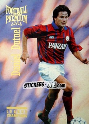 Sticker Daniel Dufuei - U.N.F.P. Football Cards 1994-1995. Premium - Panini